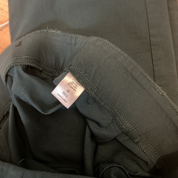 Maurices M dark teal/pine green slacks. Bootcut, regular length - Picture 7 of 7